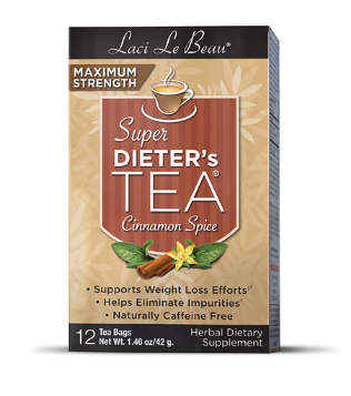 Laci Le Beau Maximum Strength Super Dieters Tea  12 Tea Bags