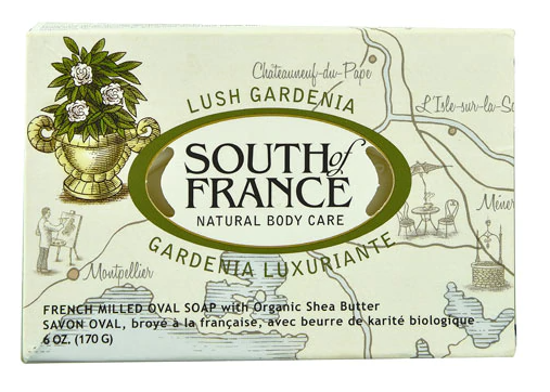 South of France French Milled Oval Soap Lush Gardenia  6 oz