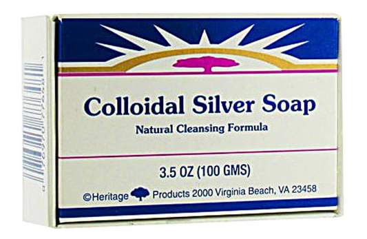 Heritage Products Colloidal Silver Soap 3.5oz