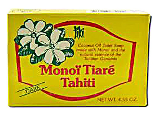 Monoi Tiare Tahiti Toilet Bar Soap Tahiti Soap Tiare  4.55 oz