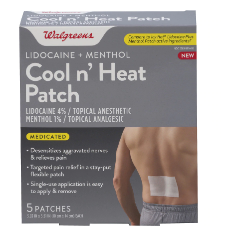 Walgreens Cool N Heat Lidocaine Patches 5.0 ea