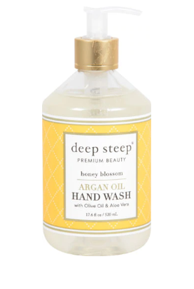 Deep Steep Argan Oil and Hand Wash Honey Blossom 17.6oz