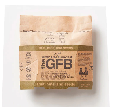 The Gluten Free Bar Fruit Nut and Seeds Power Breakfast  6 Packs