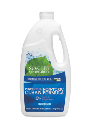 Gel Free and Clear Dishwasher Detergent  40oz