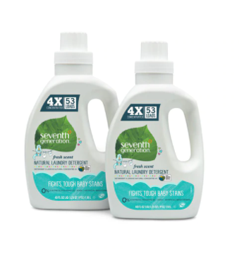 Seventh Generation Baby Concentrated Laundry Detergent  40 fl oz Each