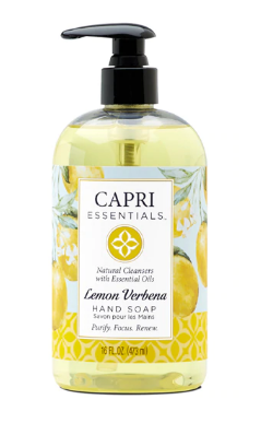 Capri Essentials Hand Soap Lemon Verbena 16floz