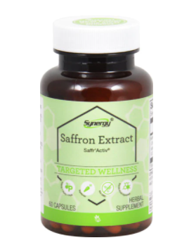 Vitacost Synergy Saffron Extract with Saffr Activ 60 Capsules