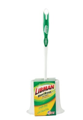 Libman Toilet Bowl Brush and Caddy  1 Set
