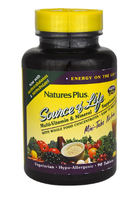 Natures Plus Source of Life Multi Vitamin 90 Tabs