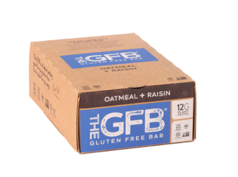 The Gluten Free Bar Oatmeal Raisin  12 Bars
