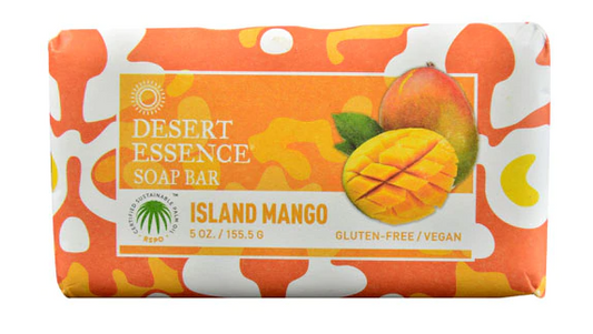 Desert Essence Soap Bar Island Mango  5oz