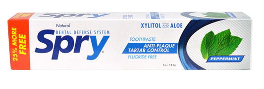 Xlear Spry AntiPlaque Tartar Control Toothpaste