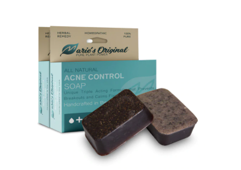 Marie Originals All Natural Acne Control Soap  2.9 oz Each  Pack of 2
