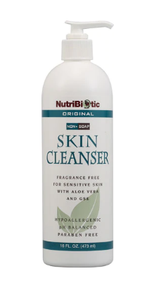 NutriBiotic Skin Cleanser Fragrance Free 16 fl oz