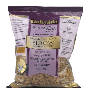 Tinkyada Brown Rice Elbow Pasta Gluten Free  16oz