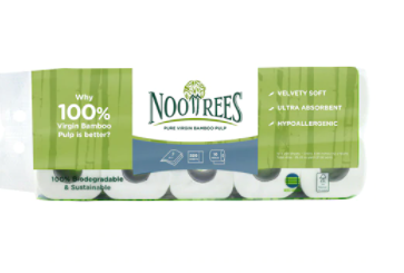 NooTrees Bamboo 3 Ply Toilet Paper  10 Rolls