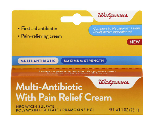 Walgreens Multi Antibiotic With Pain Relief 1oz
