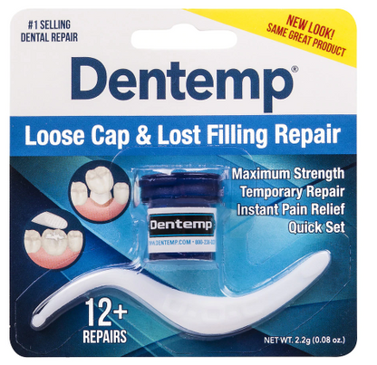 Filling Repair Dentemp Loose Cap and Lost 0.08oz