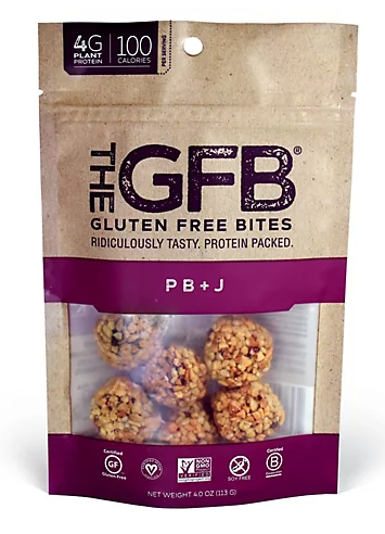 The Gluten Free Bar Gluten Free Bites Peanut Butter And Jelly  4 Oz 6 Pack