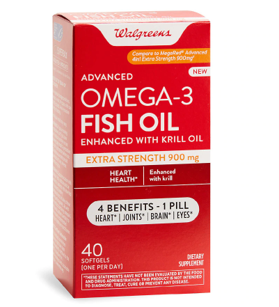 Walgreens Advanced Omega 3 Fish Oil Extra Strength