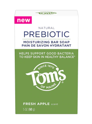 Toms of Maine Prebiotic Moisturizing Bar Soap 5oz