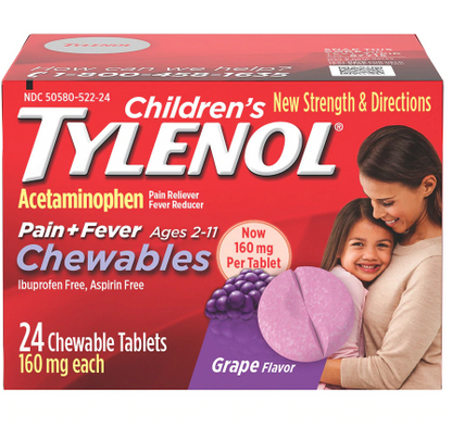 TYLENOL Childrens Pain plus Fever Relief 24ea