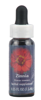Flower Essence Zinnia Herbal Supplement  0.25 fl oz