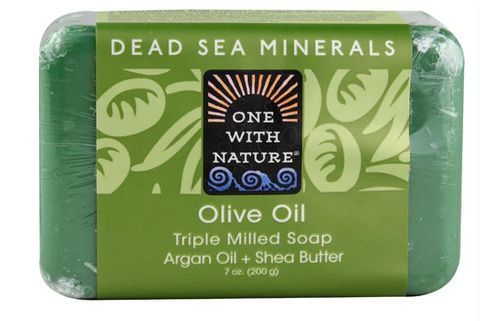 One With Nature Dead Sea Mineral Soap Olive Oil  7 oz