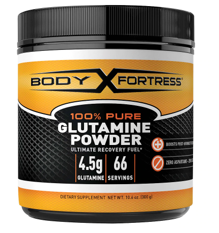 Body Fortress Pure Glutamine Powder 100percent