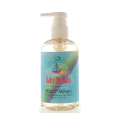 Rainbow Research Baby Oh Baby Body Wash Herbal  8 fl oz