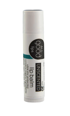 Elemental Herbs All Good Lips Lip Balm SPF 20 Unscented 2 Pack