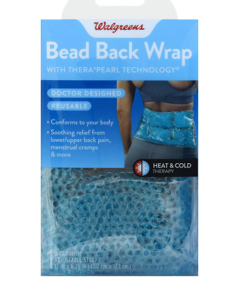 Walgreens Hot and Cold Bead Back Wrap 1.0ea