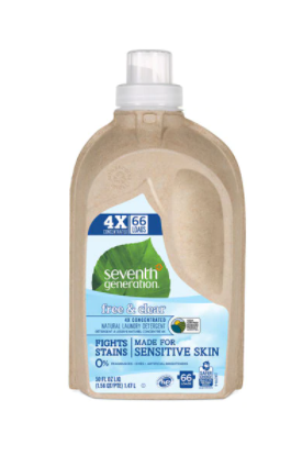 Seventh Generation Natural Laundry Detergent  50 fl oz