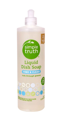 Simple Truth Liquid Dish Soap Free and Clear  16oz