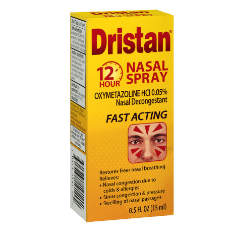 Nasal Decongestant Dristan 12 Hour Spray 0.5 oz