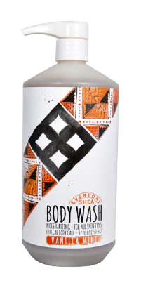 Everyday Shea Moisturizing Body Wash Vanilla Mint 32floz