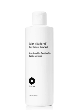 Parasol Calm plus Natural Baby Shampoo Body Wash Calming Lavender  8 fl oz