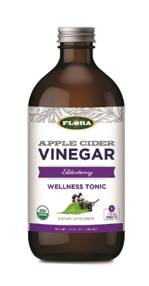 Flora Apple Cidar Vinegar Wellness Tonic Dietary Supplement  17 fl oz