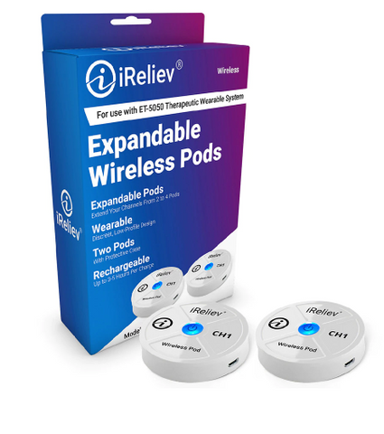 iReliev Wireless Expandable Pods 1.0ea