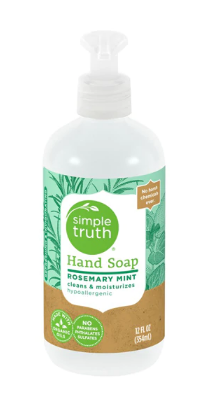 Simple Truth Hand Soap Rosemary Mint  12 fl oz