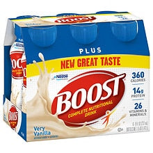 Nutritional Drink Boost Very Vanilla 8.0fl oz 6pack