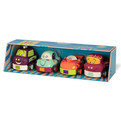 Wheels Soft Cars B 4Piece