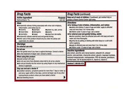 Walgreens Hydrocortisone Cool Relief Gel 1oz
