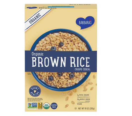 Barbara's Organic Brown Rice Crisps Cereal 10 oz - Mega Shopper Worldwide