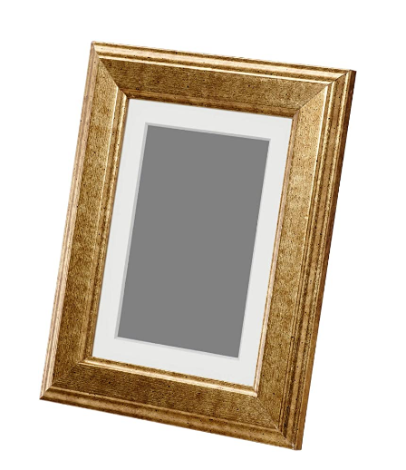 IKEA VIRSERUM Frame Gold 5x7 Set of 2 Frames