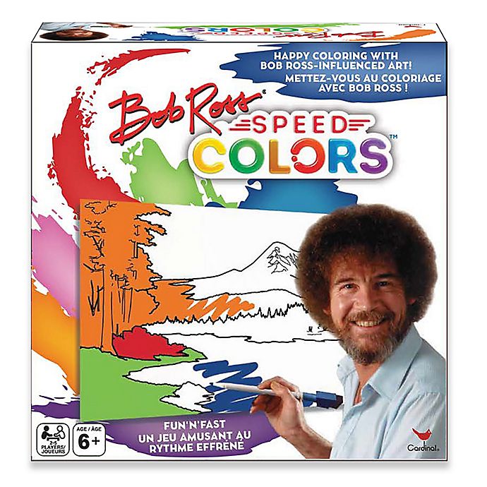 Spin Master Bob Ross Speed Colors Game