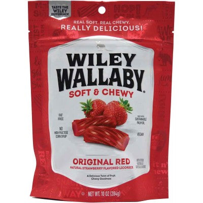 Wiley Wallaby Red Liquorice 10 oz
