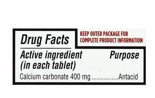 Walgreens Soothe Antacid Childrens Chewable Tablet