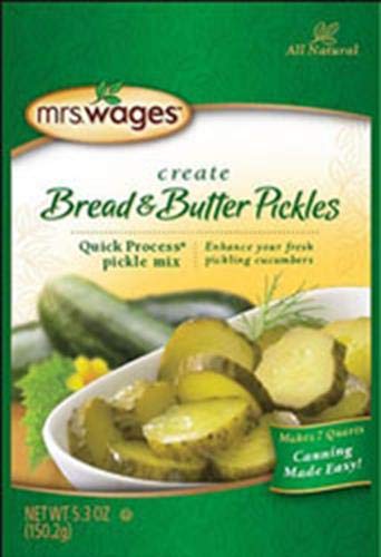 Mrs. Wages Bread and Butter Pickle Mix 5.3oz