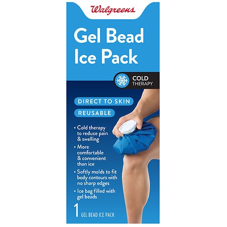 Walgreens Reusable Ice Bag with Gel Beads 9 inches 1.0ea